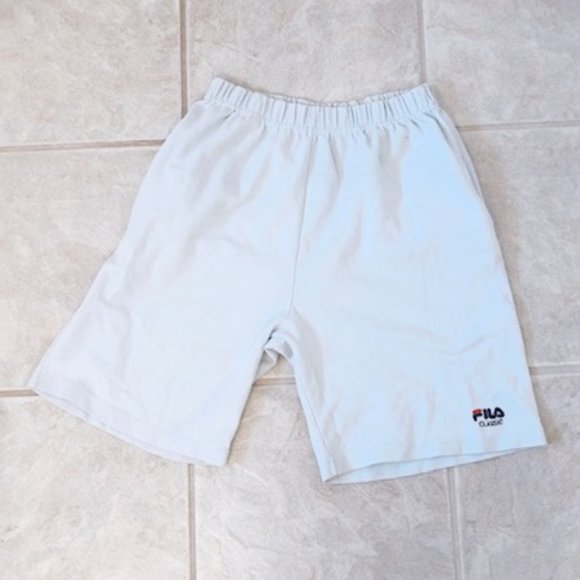 Fila Shorts Pants Light Blue (Elastic waste) - Picture 4 of 5